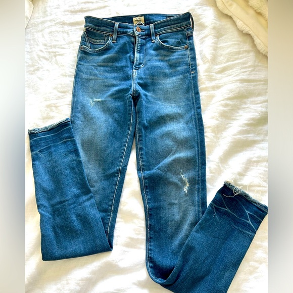 Citizens of Humanity Rocket High Rise Skinny in Down Low Size 25 - Picture 7 of 9